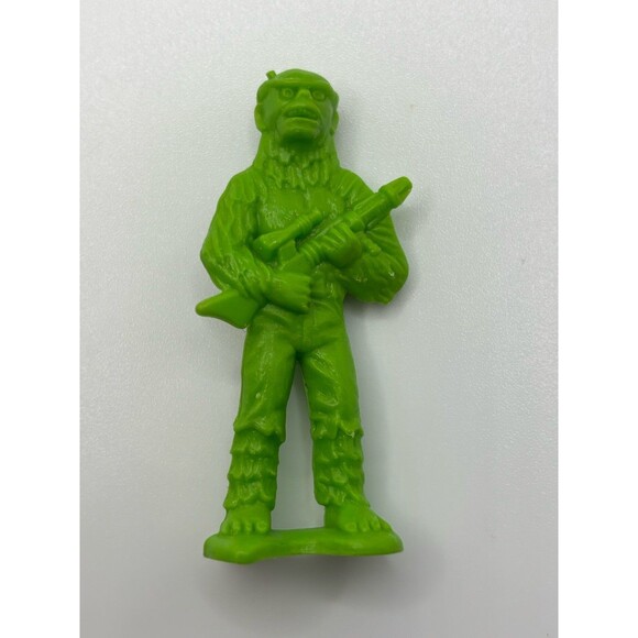 Vintg Galaxy Laser Team 2.25" Green Gorilla Alien PVC Figure 1978 TimMee Toy Lot - Picture 2 of 7